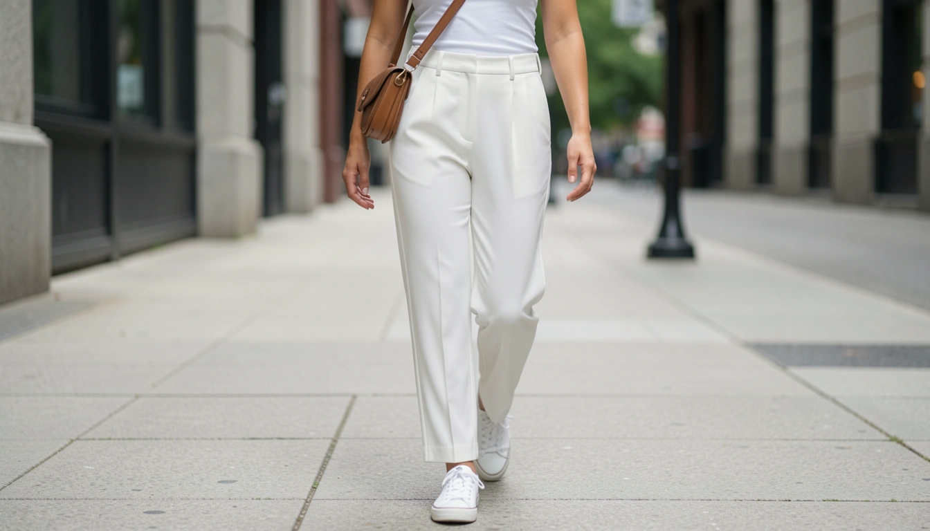 23 Pure White Culottes Street Style For Clean Outfits