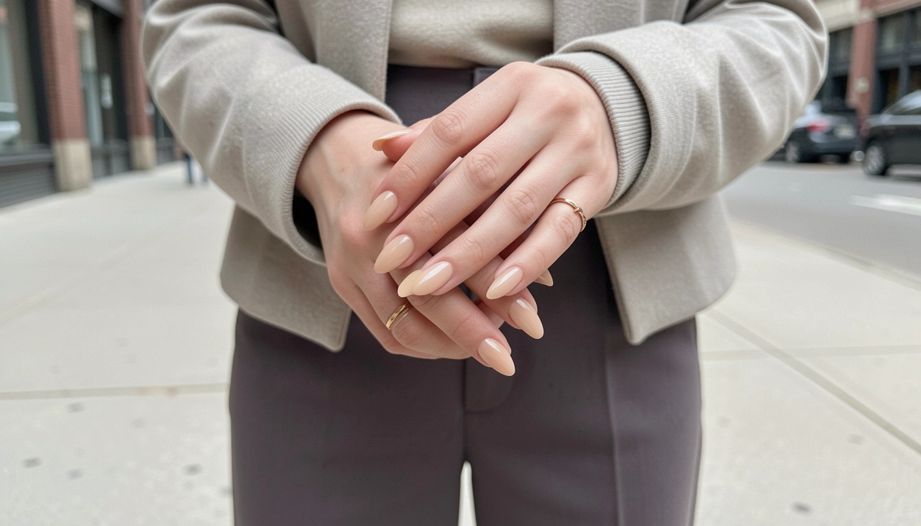 15 Glossy Street Style Almond Nails For Elegant Style