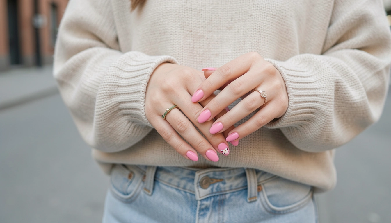 14 Cute Street Style Pink Nails For Soft Style