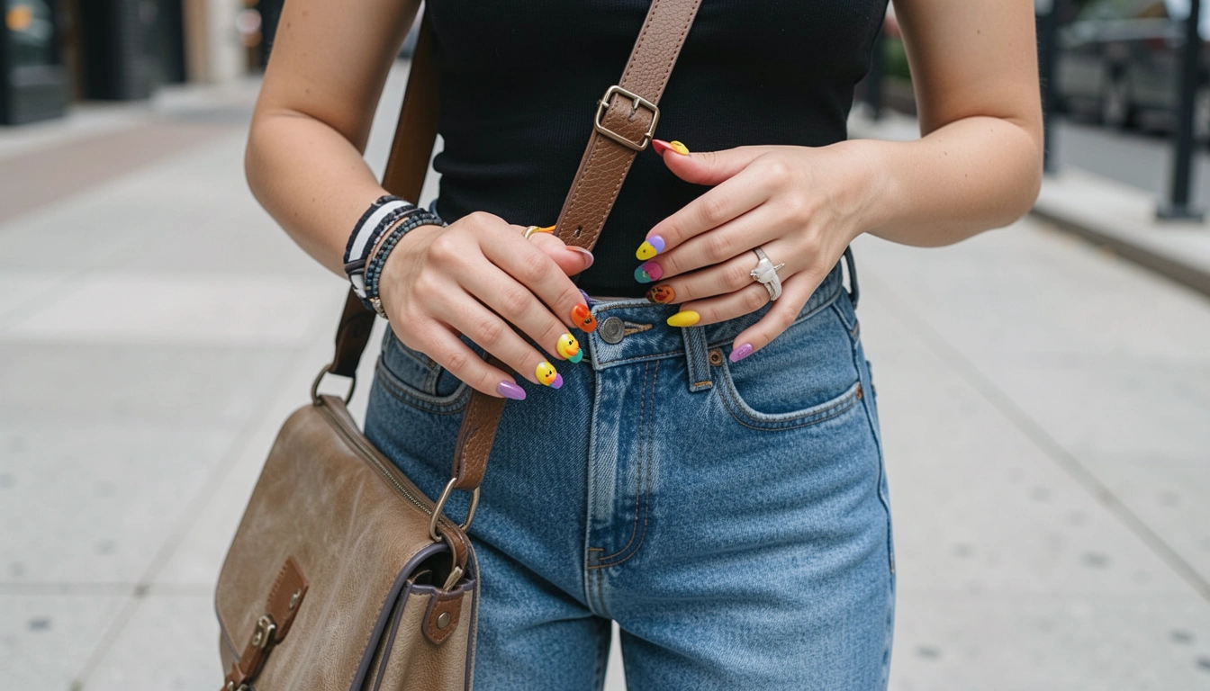 13 Playful Street Style Duck Nails For Trendy Looks
